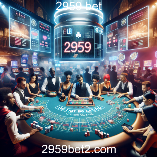 A Emoção do Cassino Ao Vivo na 2959 bet
